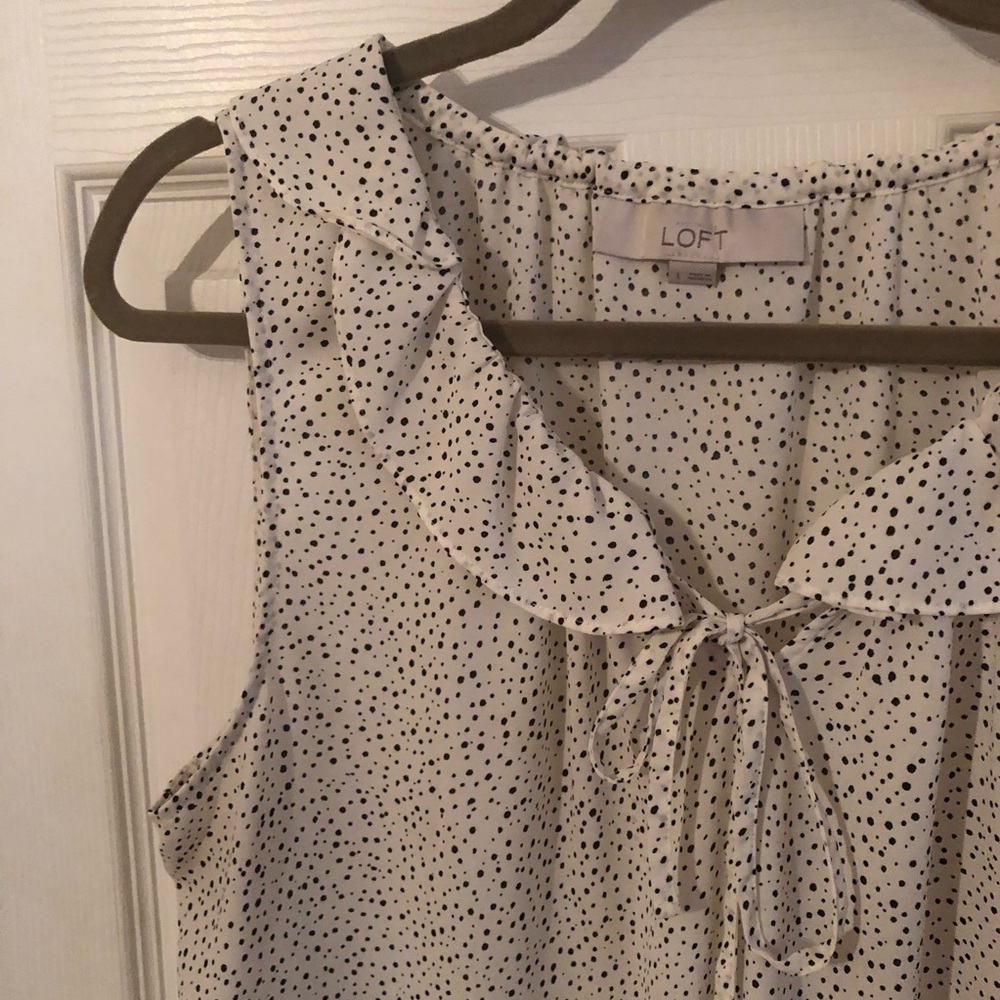 Speckled blouse